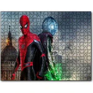 Spiderman Evden Uzakta Hydro Man 120 Parça Puzzle Yapboz Mdf (Ahşap)