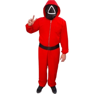 Dilek Kostüm Squid Game Kostümü Squid Game Kıyafeti Maske Dahil