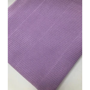 Sefaoğlu Tekstil Tek Kişilik Pike, Renk Lila, %100 Pamuk