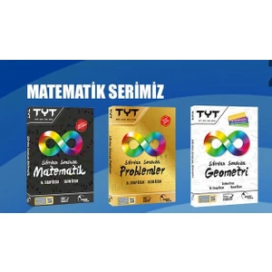 Doktrin Yayınları TYT Sıfırdan Sonsuza Matematik, Problemler, Geometri Konu Özetli Soru Bankası (3 Kitap)