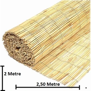 Bambu Kamış Hasır 2 Metre x 2,50 Metre