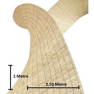 Bambu Kamış Hasır 1 Metre x 2,50 Metre