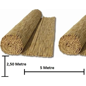 Bambu Kamış Hasır 2,50 Metre x 5 Metre