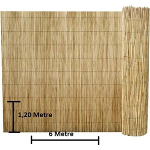 Bambu Kamış Hasır 1,20 Metre x 6 Metre
