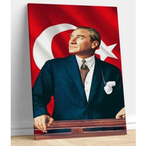 Atatürk Kanvas Tablo