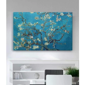 Vincent Van Gogh - Çiçek Açan Badem Ağacı Kanvas Tablo