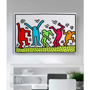 Keith Haring Kanvas Tablo