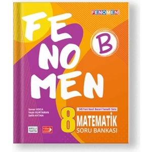 Gama Yayınları 8. Sınıf - Fenomen Matematik Soru Bankası (B) -