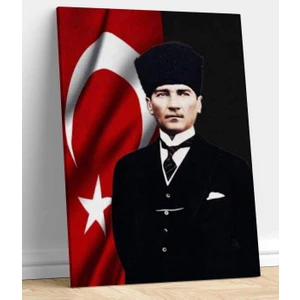 Atatürk Kanvas Tablo