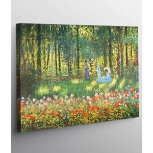 Claude Monet Manzara Kanvas Tablo