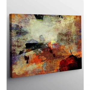 Soyut Çalışma Kanvas Duvar Tablo