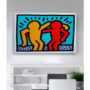 Keith Haring - Friendship Kanvas Tablo