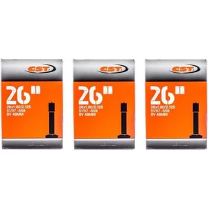 Cst 26X1.90-2.125 Oto Sibop 48MM 3lü Bisiklet Iç Lastik Seti