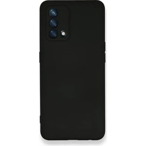 Oppo A74 Kılıf Lansman Silikon Kapak Siyah