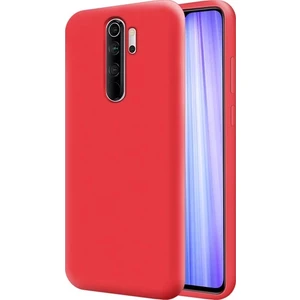 Xiaomi Redmi Note 8 Pro Kılıf Lansman Silikon Kapak Kırmızı