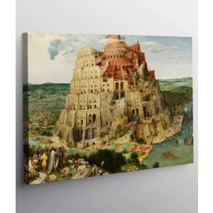 Pieter Bruegel Babil Kulesi Kanvas Tablo