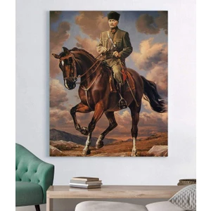 Atatürk Kanvas Tablo