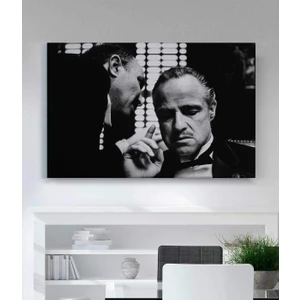 The Godfather - Marlon Brando Kanvas Tablo