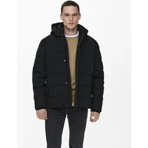 Only & Sons Cayson Puffa Otw Erkek Siyah Mont 22019598-02