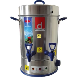 40 Bardak Alarmlı Semaver