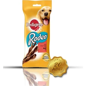 Rodeo Biftekli Köpek Ödül Maması 70 gr x 20