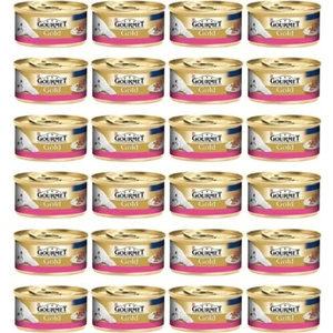Gourmet Gold Kıyılmış Sığır Etli 85 gr 24'lü Paket Yetişkin Kedi Konservesi