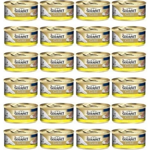 Gourmet Gold Kıyılmış Tavuklu Konserve Kedi Maması 85 gr 24'lü Set