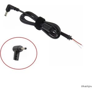 Efiks Bilişim 10 Adet Asus Eee Pc 1001 1005 1008 2.5 Mmx0.7mm Adaptör Dc Kablo