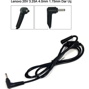 Efiks Bilişim Lenovo 100-15 Ibd 4 mm x 1.75 mm Dar Uç Adaptör Dc Kablo 1,8 mt