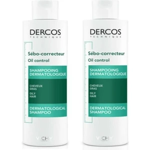 Dercos Oil Control Aşırı Yağlanmaya Karşı Etkili Bakım Şampuanı 200 ml x 2 3337871311347