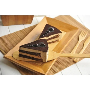 Bambu Kuril Uzun Spatula - Bambu Servis Spatula 36 Cm.