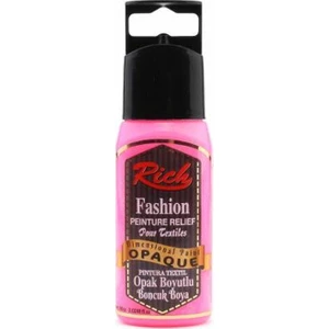 008 Boyutlu Boncuk Boya 60 ml Neon Pembe