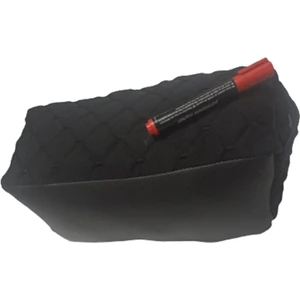 Fiat Albea 2002 ve Sonrası Deri ve Kumaş Siyah Montajsız Cepli Kol Dayama