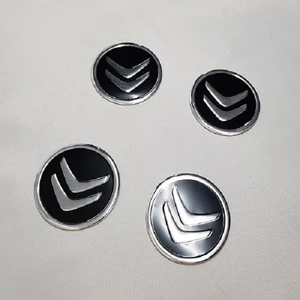 Citroen Jant Göbeği Citroen Alüminyum 60 mm 4'lü Siyah
