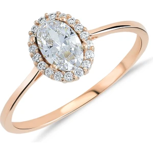 Kenar Taşlı Altın Fantazi Yüzük YZMA.105.03