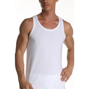 Çift Kaplan Erkek Elastanlı Beyaz Atlet 0917 3'Lü Paket