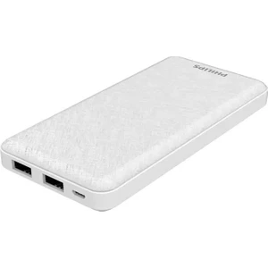 DLP1910NW Beyaz 10000 mAh Powerbank Beyaz Renk İki USB Çıkışlı