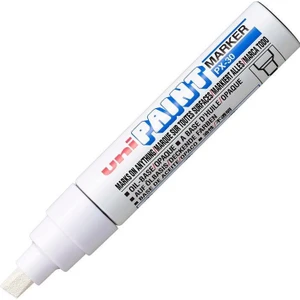 Paint Marker 4.0-8.5mm Kesik Uç Boyama Markörü Beyaz