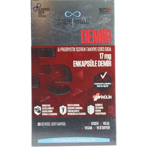 ZADE VİTAL DEMİR (IRON) 30 KAPSÜL