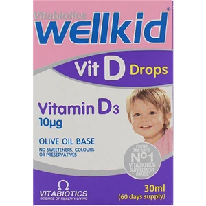 Wellkid Vit D3 Drops 30 ml