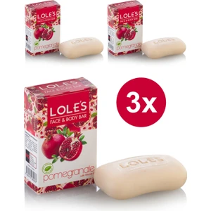 Bitkisel Nar Sabunu 3 x 100 gr
