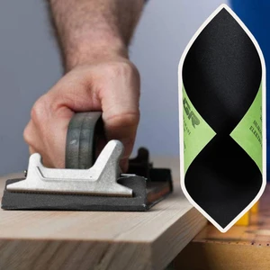 BADEM10 Su Zımparası Yumuşak Kağıt Tabaka Sulu Kuru Zımpara 23X28 cm 400 Kum-1 Adet