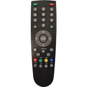 Arçelik Beko Grundig Duoble Siyah Uzaktan Kumanda