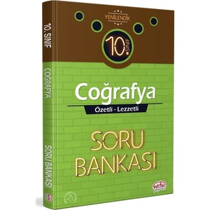 Editör Yayınları 10. Sınıf Coğrafya Özetli Lezzetli Soru Bankası