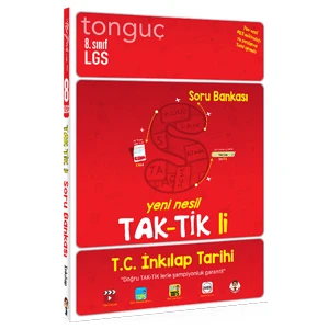Tonguç Akademi 8. Sınıf T.c. Inkılap Tarihi ve Atatürkçülük Taktikli Soru Bankas