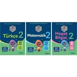 Tudem Yayınları 2. Sınıf 3 Boyut 3'lü Set (Türkçe + Matematik + Hayat B.)