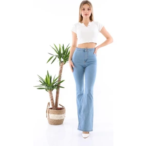 Bayan Tayt Model Ispanyol Paça Pantolon