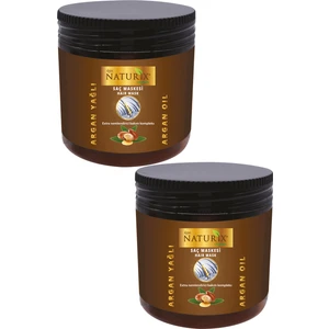 2'li Doğal Argan Yağlı 500 ml Saç Bakım Maskesi