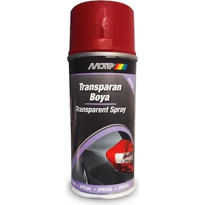 Transparan Boya Kırmızı 400 ml