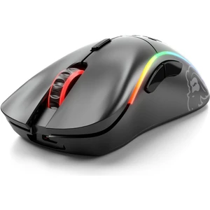Model D Kablosuz Mat Siyah RGB Oyuncu Mouse GLO-MS-DW-MB